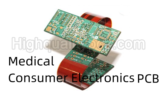 Medical Consumer Electronics PCB | rigid-flex printed circuit board | flex-rigid PCB | rigid flex PCB design | flexible circuit board | rigid flex PCB fabrication | flex PCB | HighqualityPCB