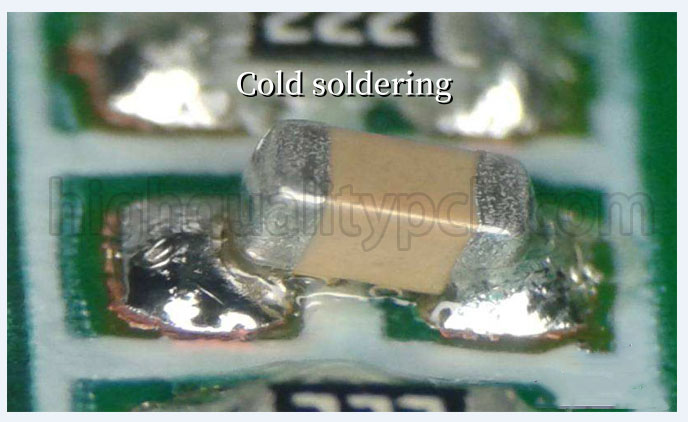 cold soldering | SMT pick and place machine | SMT assembly | Highqualitypcb