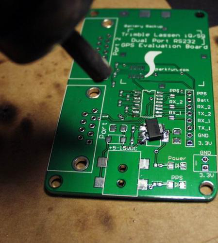 heated the component heated the component