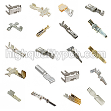 Blade Type Power Connector Contacts