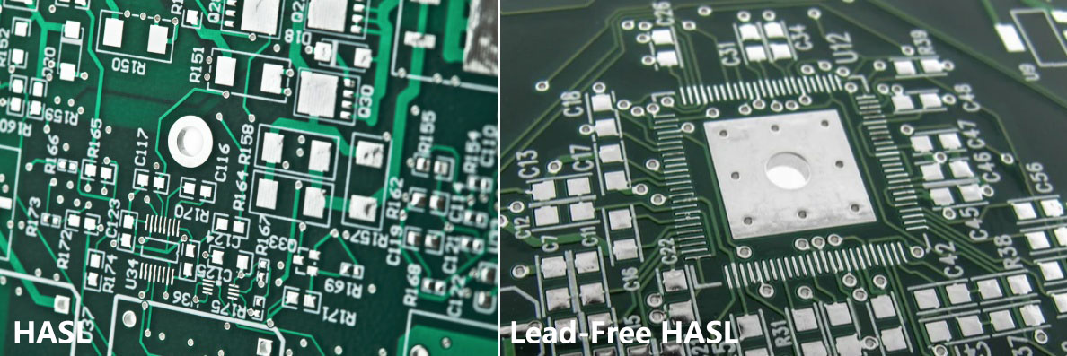 HASL VS Lead-Free HASL